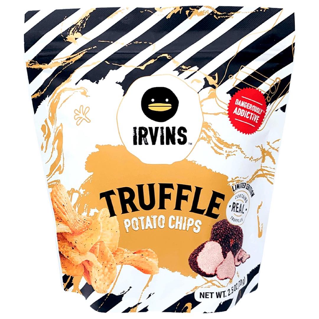Irvins – Kartoffelchips mit Trüffel – 70 G