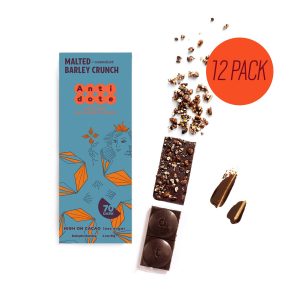 Antidote Schokolade QUEEN Q: QUINOA CRUNCH – 12 Riegel