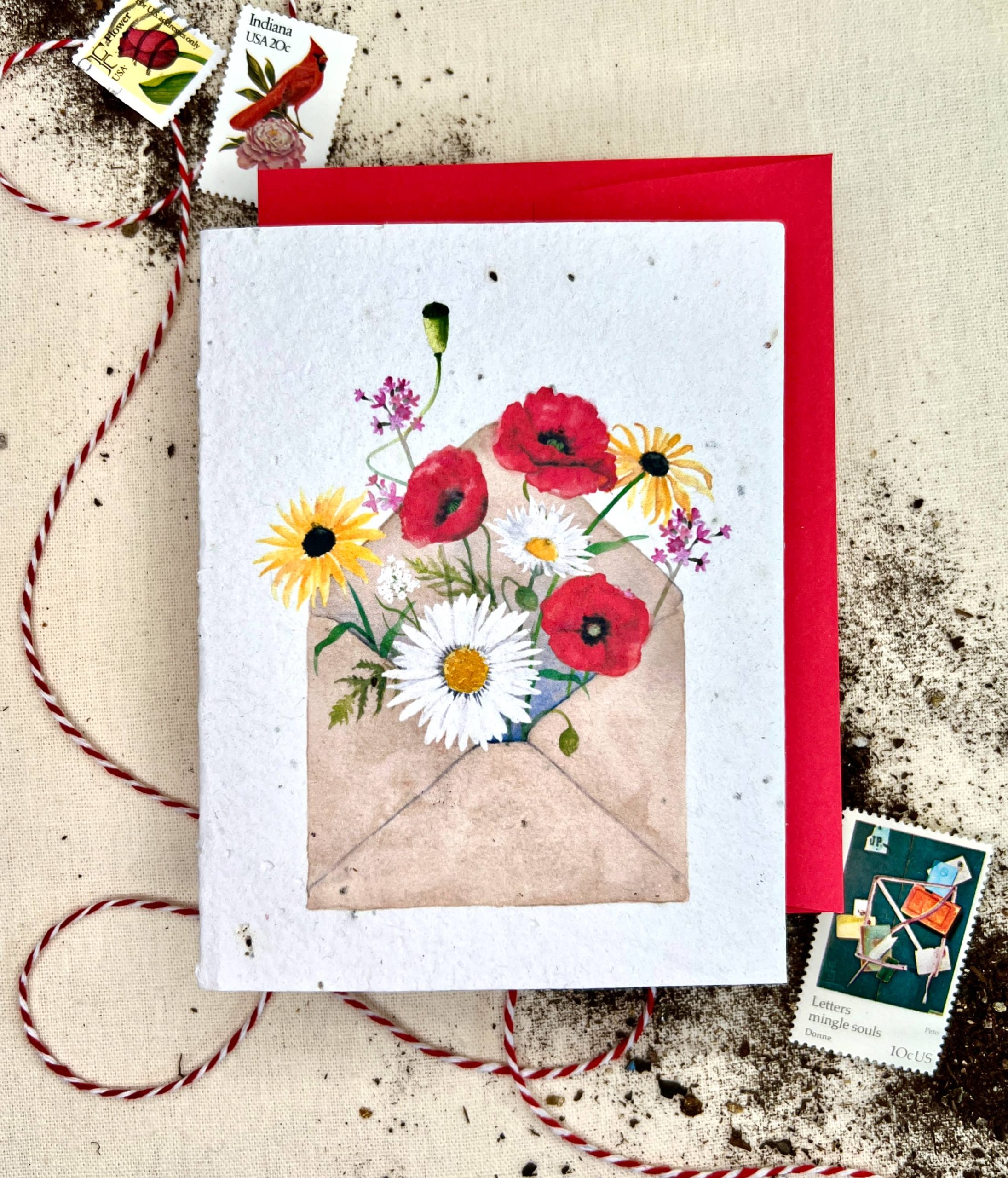 Notizen von Eden Seed Cards – Pocketful of Sunshine Wildflower Pflanzbar