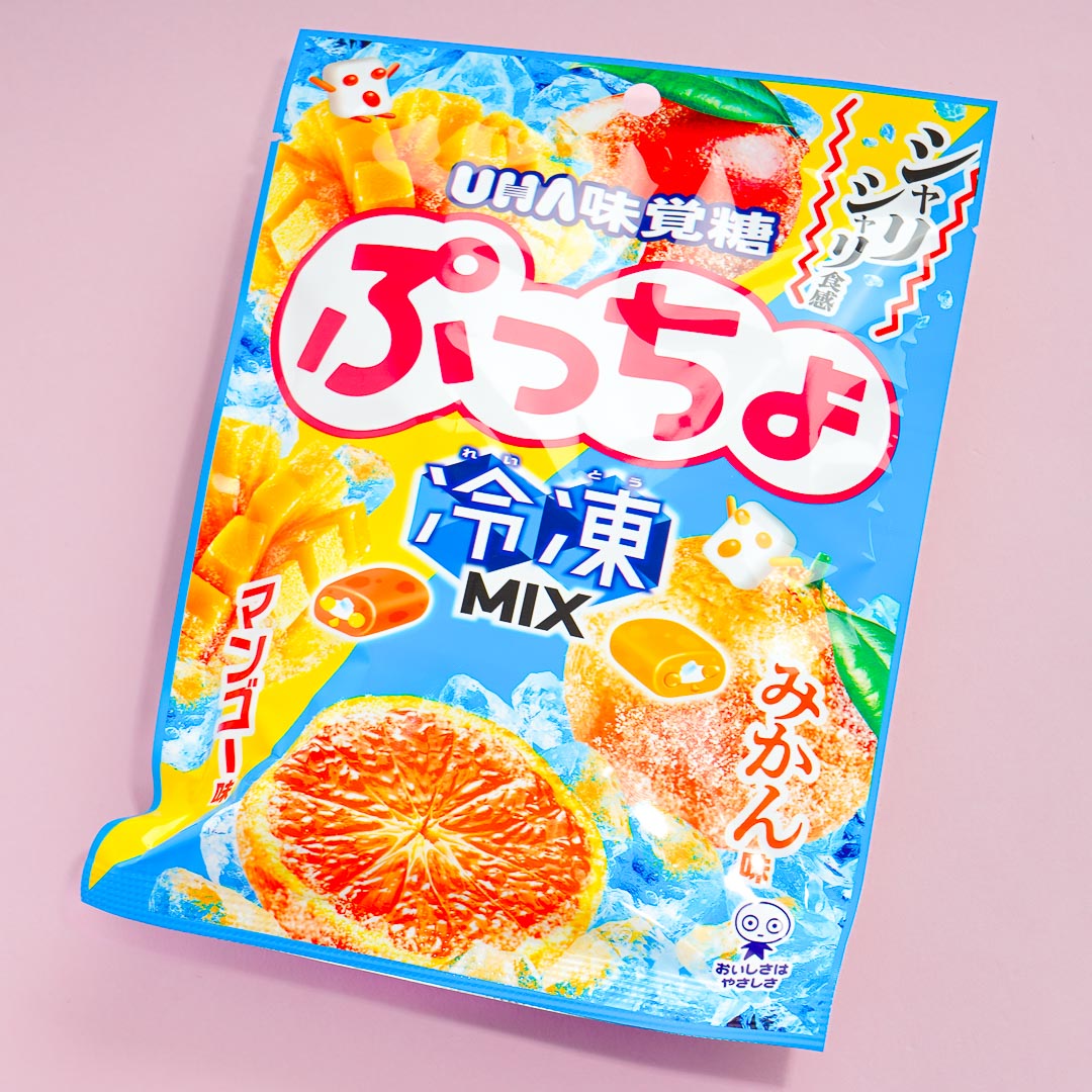 Puccho Gefrorene Mischung weich zum Kauen Süßigkeiten – Mango & Mandarin Orange