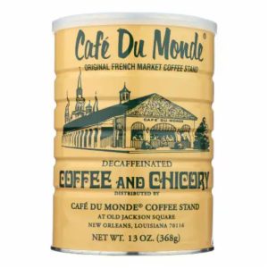 Cafe Du Monde Kaffee n Zichorien-Entkoffein, 13 Unzen Packung mit 12