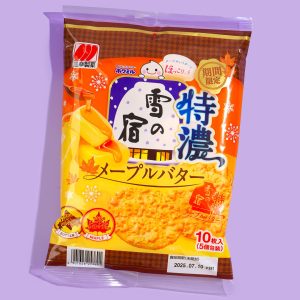 Sanko Yuki No Yado extra reiche Reis Cracker – Ahornbutter