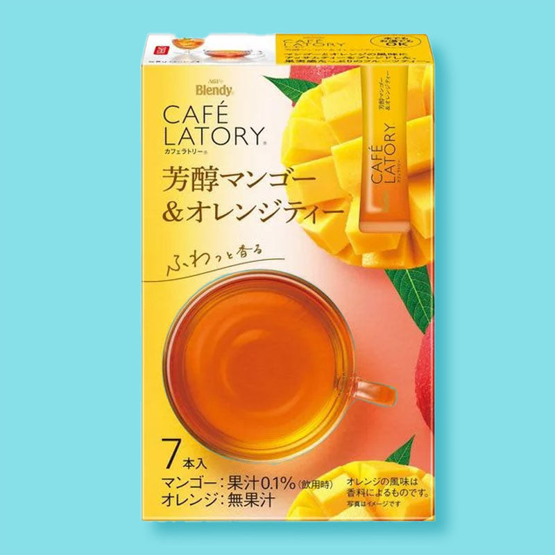 Blendy Cafe Latory Mellow Mango und Orangentee