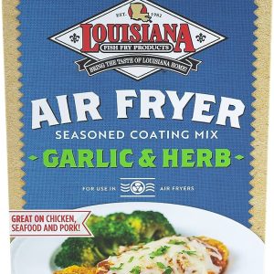 louisiana Fischbraten – Luft Braten Knoblauch & Kräuterbeschichtung Mischung, 5 Unzen – Packung