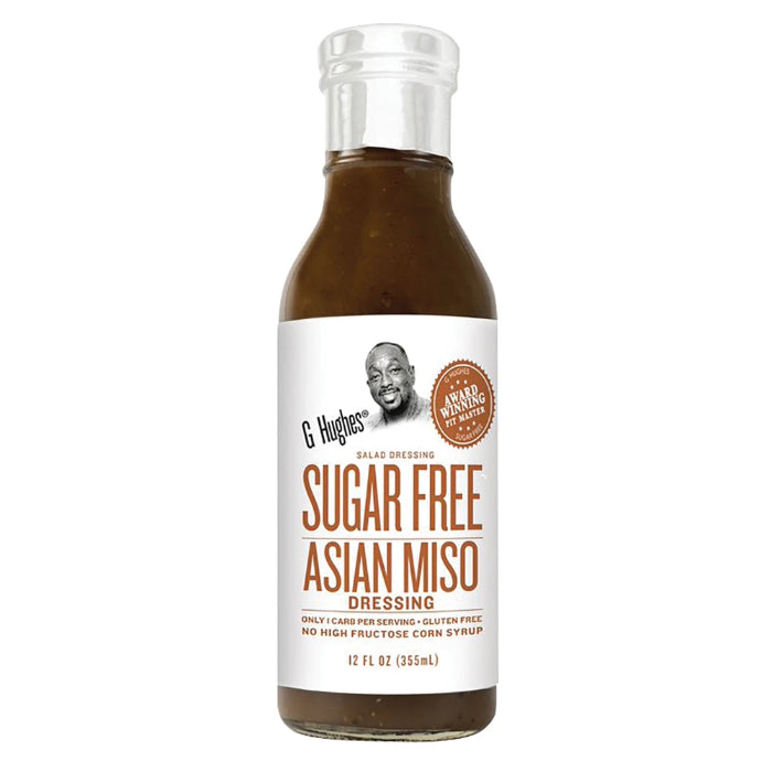 G Hughes Dressing Asian Miso 12 Fo – Packung mit 6