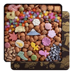 Ginza Kikunoya FUKIYOSE Traditional Japanese Kekse & Süßigkeiten Sortiment – tokyo sakura Mall – 560g