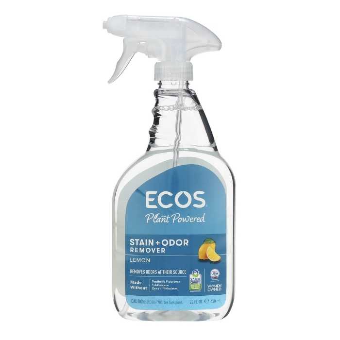 Ecos – Pflanzenbetriebener Flecken- & Geruchsentferner – Zitrone, 22 fl oz