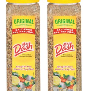Mrs. Dash salzfreie Original Würzmischung, 21 Unzen (Packung mit 2)