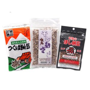 getrocknete Natto 3 Arten Set, – 330g