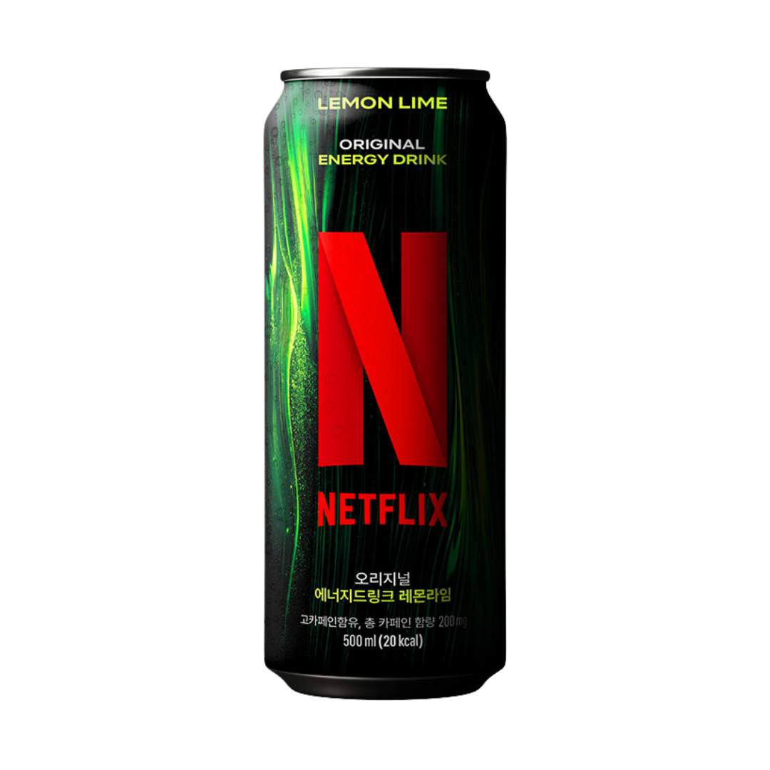 Netflix Zitrone Limette Original Energy Drink