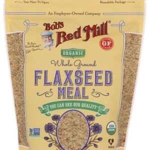 Flaxseed Meal, braun, organisch, bobs rote Mühle