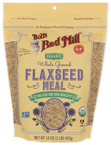 Leinsamen-Mahlzeit, braun, Bio, Bob's Red Mill
