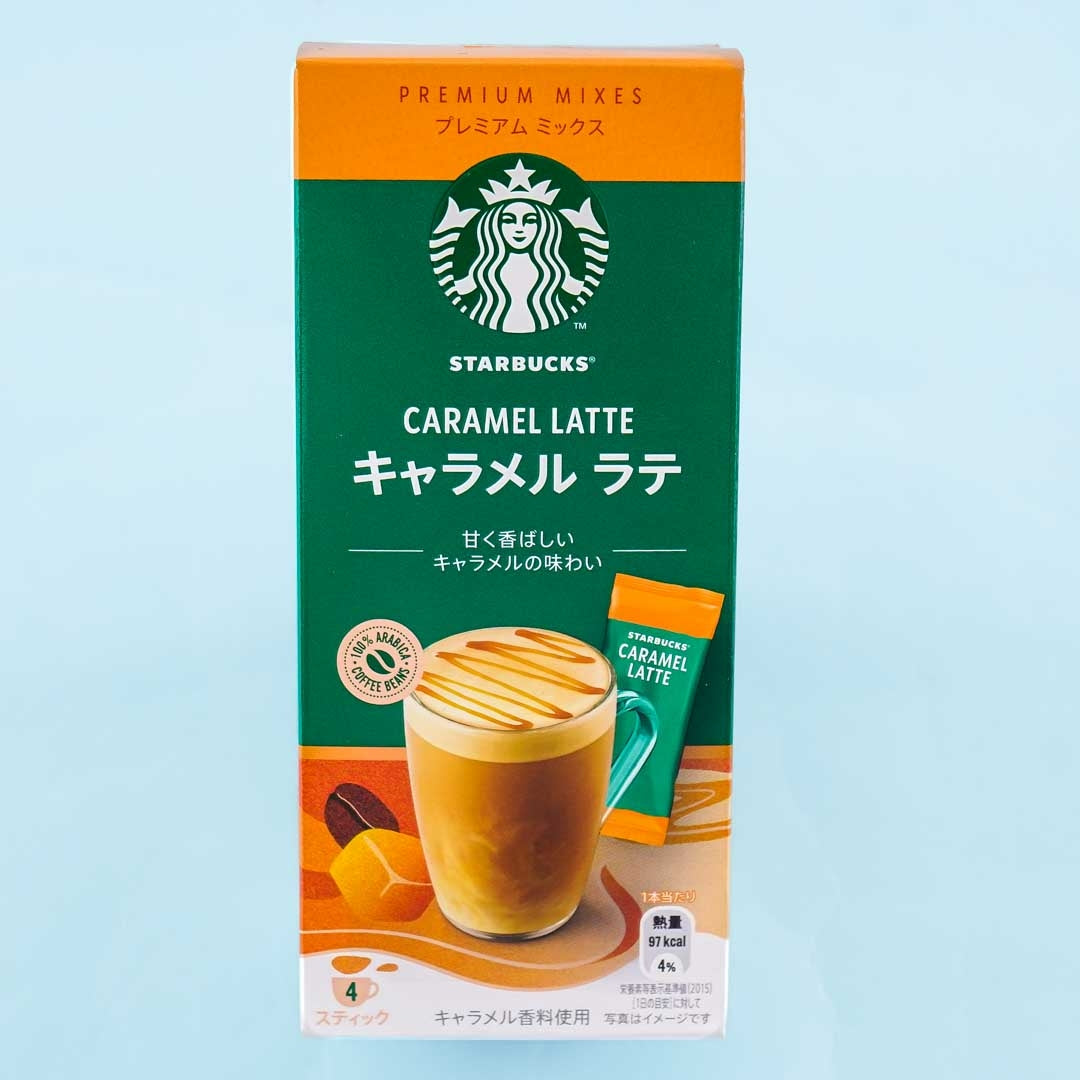 Starbucks Premium Mixes – Karamell Latte – 4 Stück