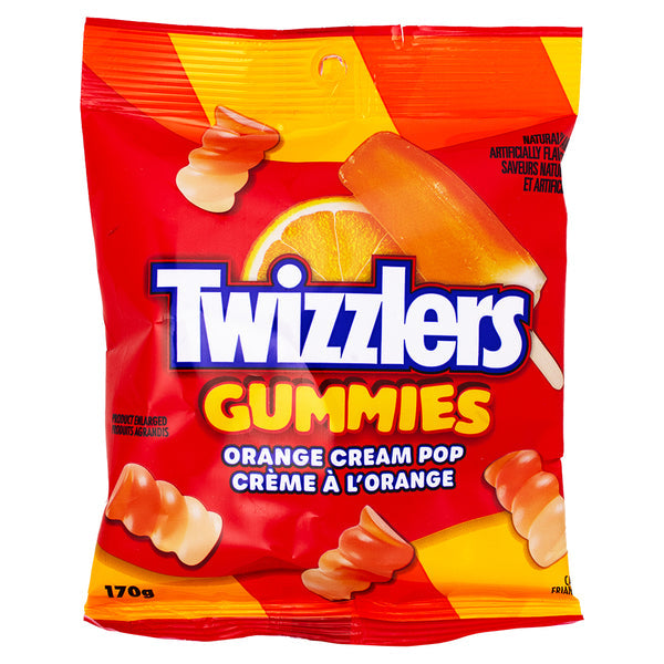 Twizzlers Gummis Orange & Creme Pop Gummis