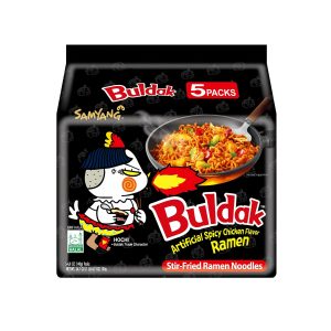 Samyang Buldak Heiße Hühnerramen (5 Packungen)(Korea)
