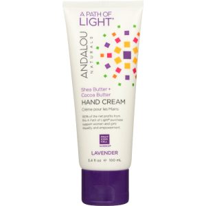 Andalou Naturals – Hand Creme Lavendel Shea, 3,4 Unzen