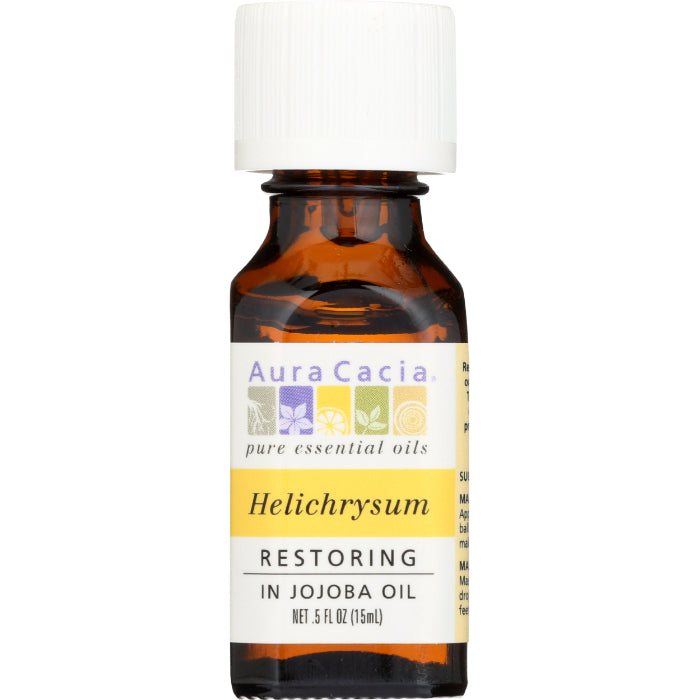 Aura Cacia Ätherisches Öl Helichrysum, 0,5 oz (Packung mit 1)
