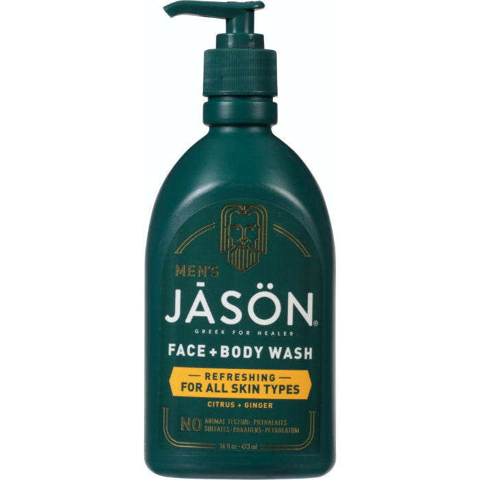 Jason – Wash Body Refresh 2In1 Herren 16 Oz – Packung mit 1