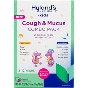 Hyland Kinder husten Schleim Combo 8 fo – Packung mit 1 Stück