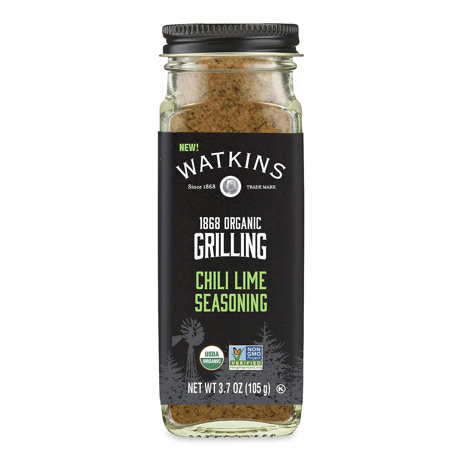 Watkins Gewürz Chili Limette 3.7 Oz – Packung mit 3