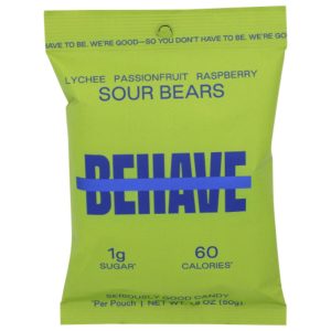 Benehmen Sie sich Lebensmittel inc – saure Gummibärchen, 50 gm – Packung mit 6