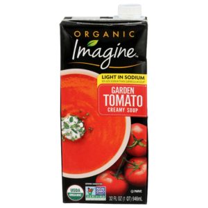 Stellen Sie sich vor – Bio-Licht in Sodium Creamy Garden Tomate Soup
