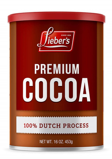 Lieber's Premium Dutch Process Kakaopulver, koscher für Pessach, 16 oz