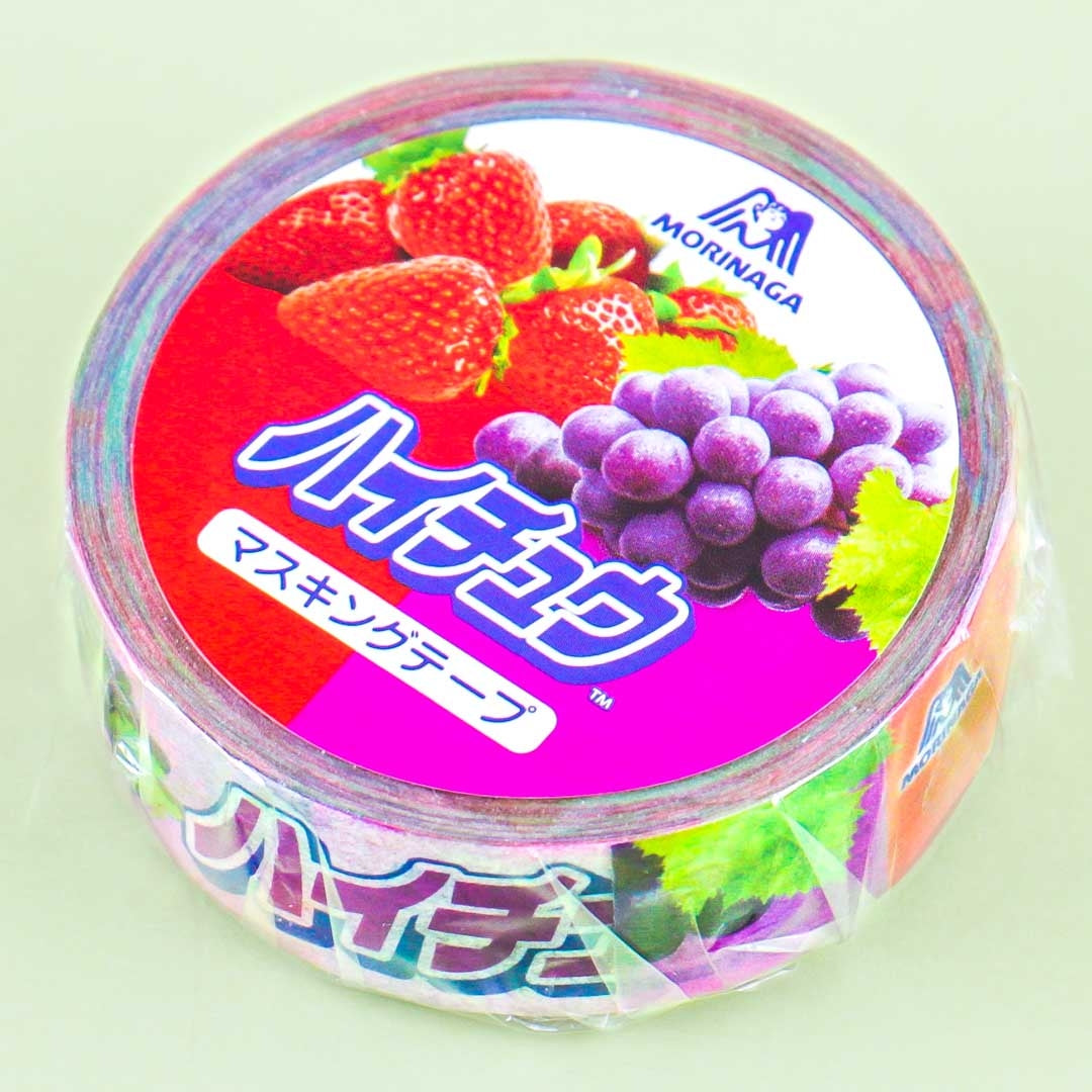 Hi-Chew Erdbeere & Trauben Washi Tape