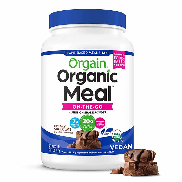 Orgain – Bio-Mahlzeitpulver Vegan Meal Replacement – Cremige Schokolade