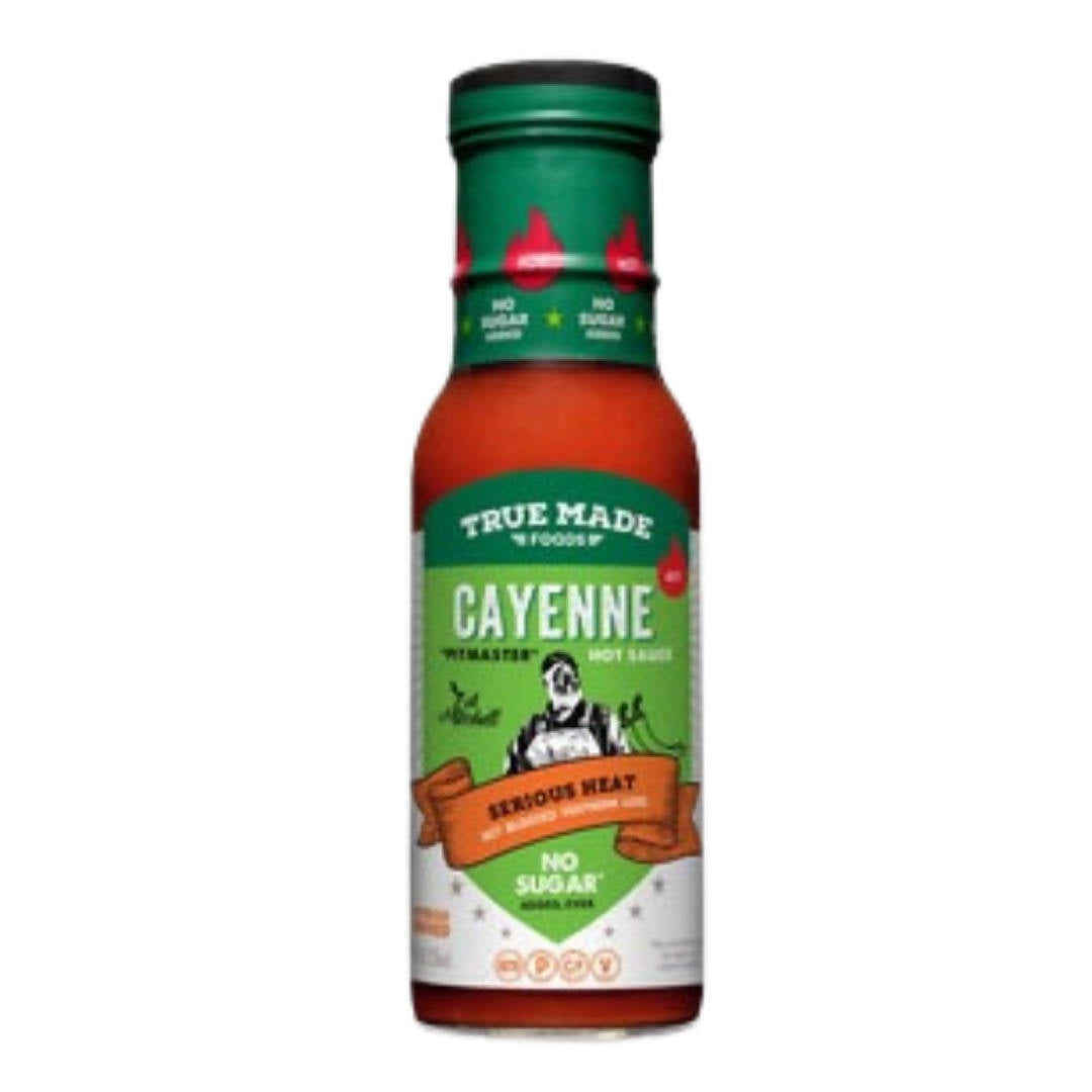 True Made Cayenne Pitmaster Chilisauce Flaschen – 6 Flaschen x 9oz Fall
