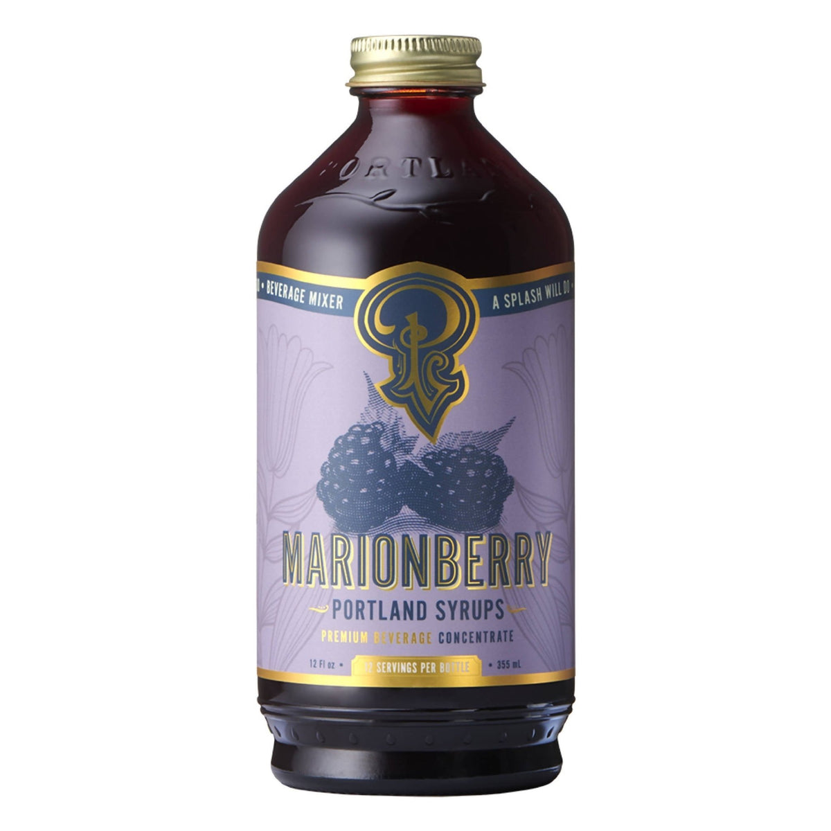 Marionberry Sirup – 6 x 12 oz