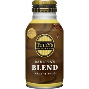 Tullys' Barista's Blend, Standard Geschmack, Dosenkaffee, 220ml in Alu Dose x 24 Dosen