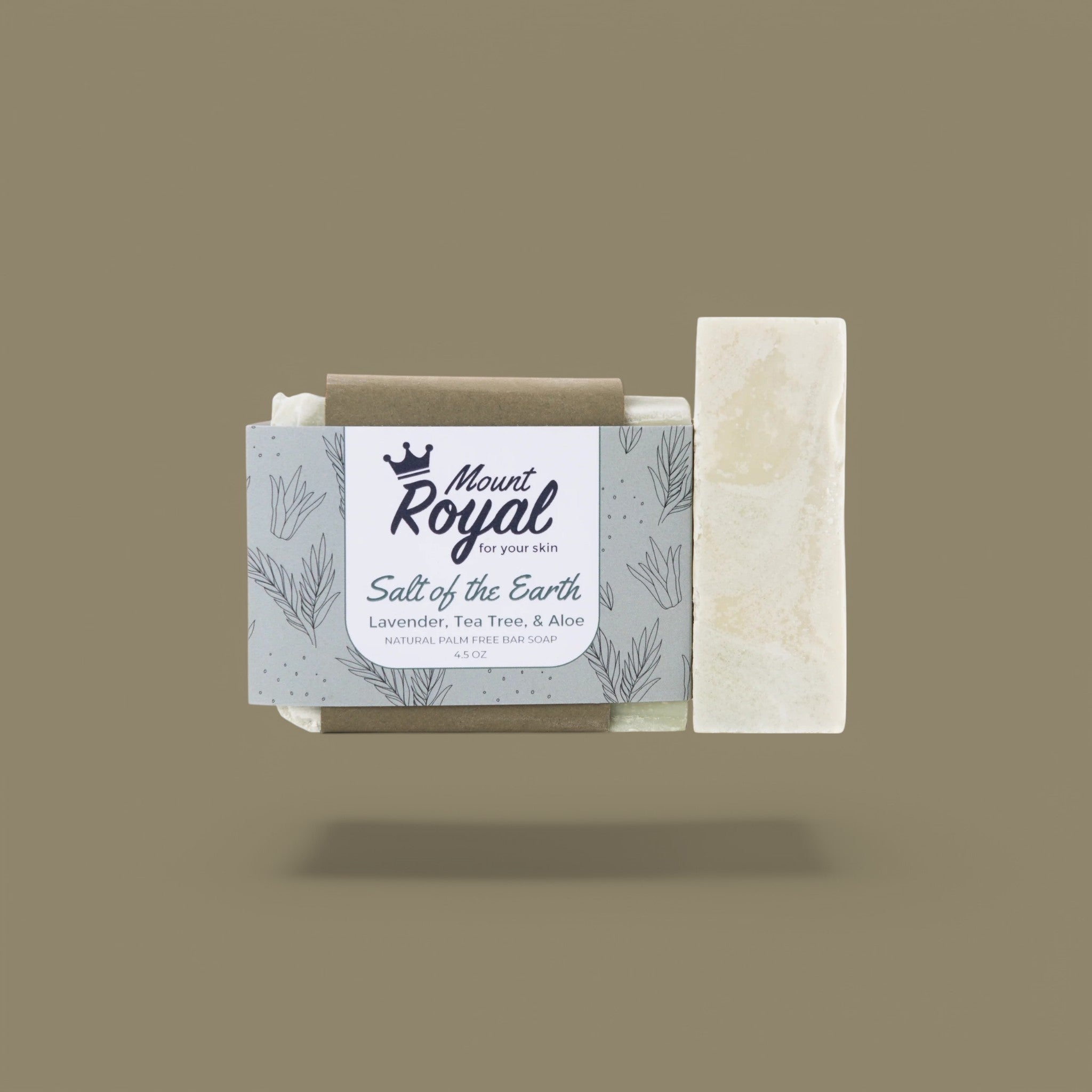 Salz der Erde - Lavendel, Teebaum & Aloe Bar