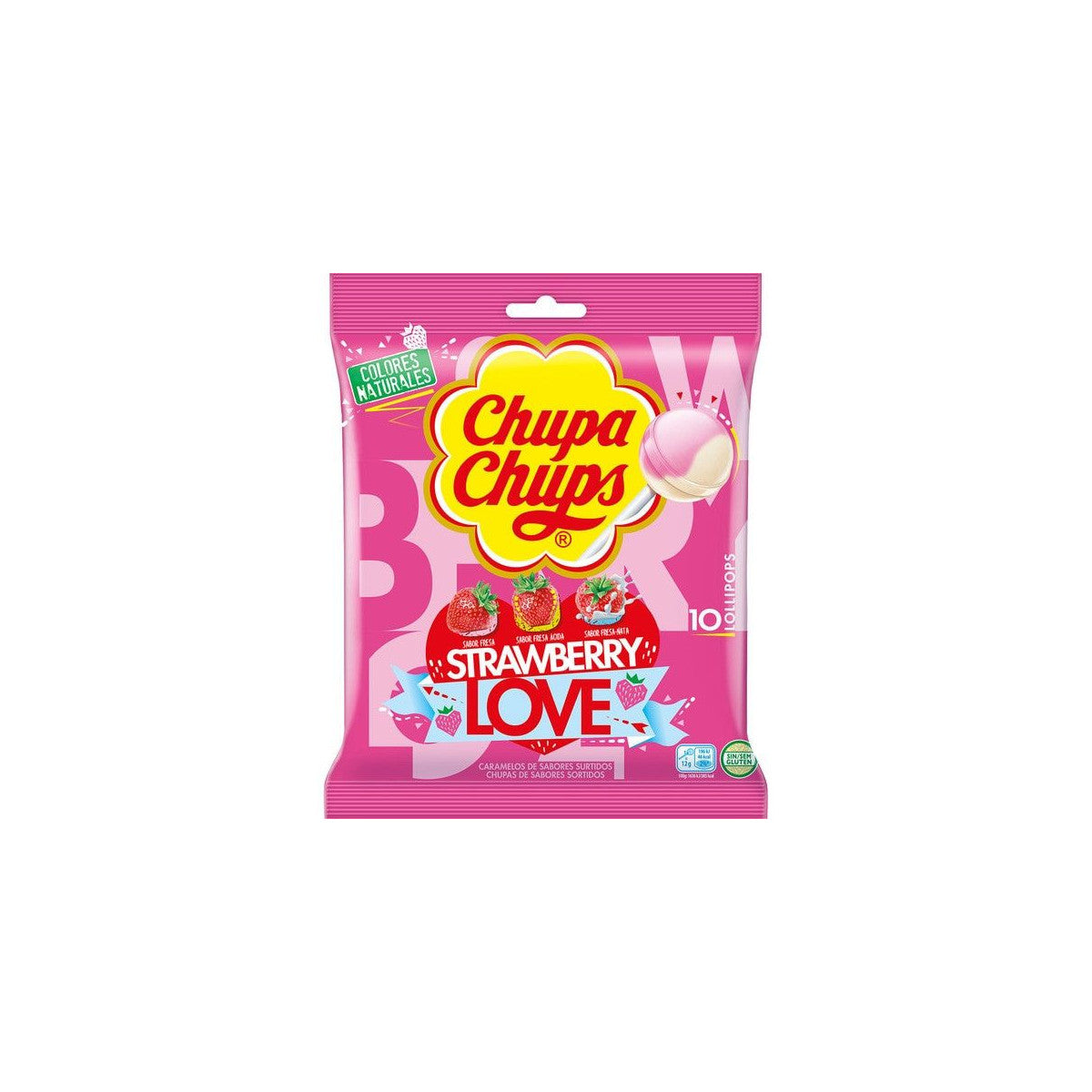 Chupa Chups Erdbeere Liebe