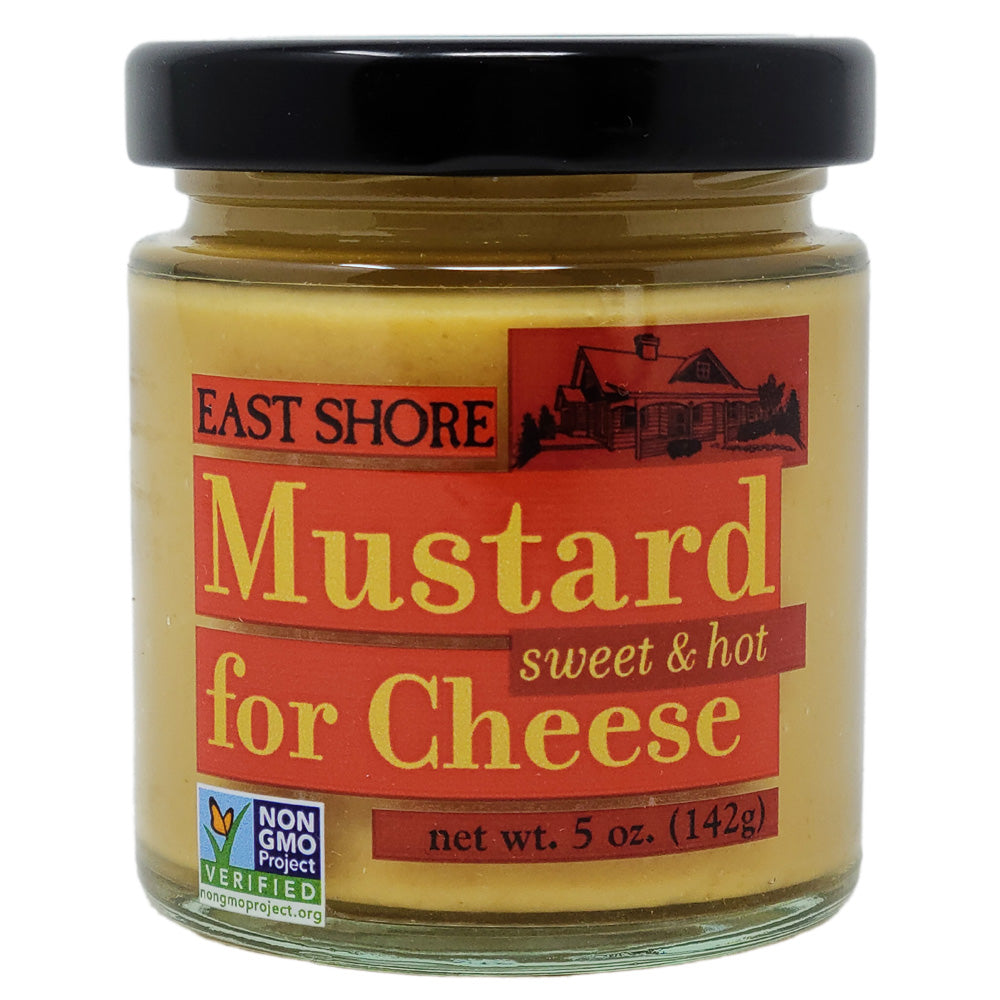 East Shore süß & Hot Senf für Käse – 5 Unzen