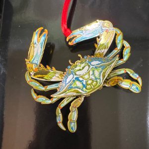 3D Messing Krabbe Ornament