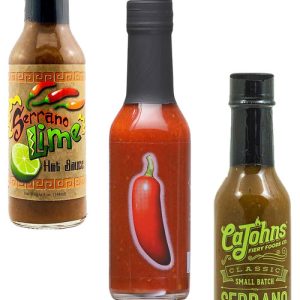 Best of Serrano Pfeffer scharfe Saucen, 3 / . – 5oz