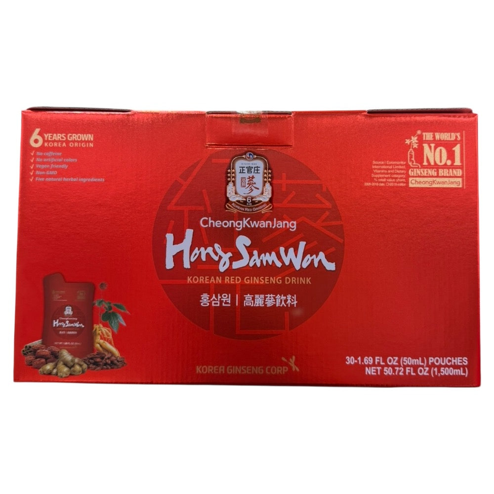 Cheong Kwan Jang Hons Sam Won Korean Rot Ginseng Getränk