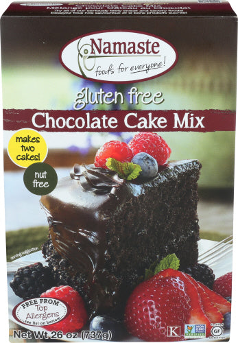 Namaste Foods – Schokoladen-Kuchen-Mischung, 26 Oz – Packung mit 6