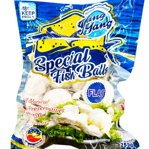 Yang Yang – Spezielle Fischbälle – FLAT – 250 G