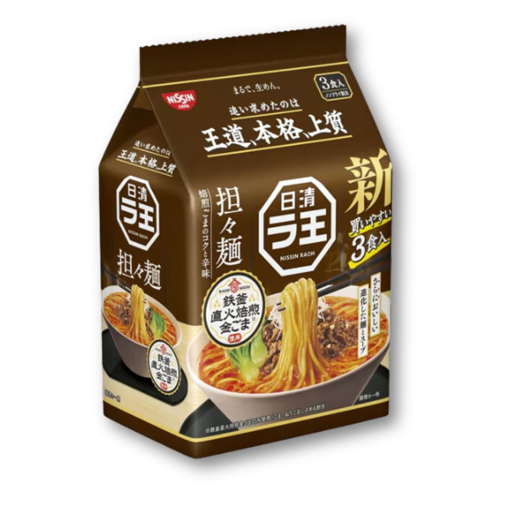 Nissin Raoh Dandan Nudeln – 3er Packung