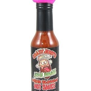 Crazy Jerry’s Brain Damage scharfe Sauce. – 5oz