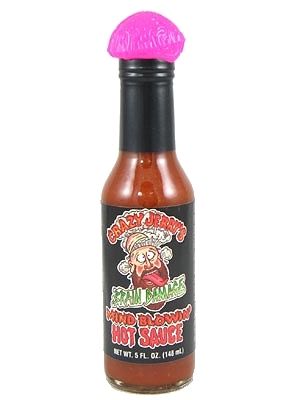 Verrückte Jerry's Gehirn Schaden Chilisauce, 5oz