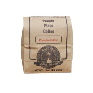 Äthiopien Sidamo Kaffeebohnen (leicht geröstet) Taschen – 12 OZ x 10