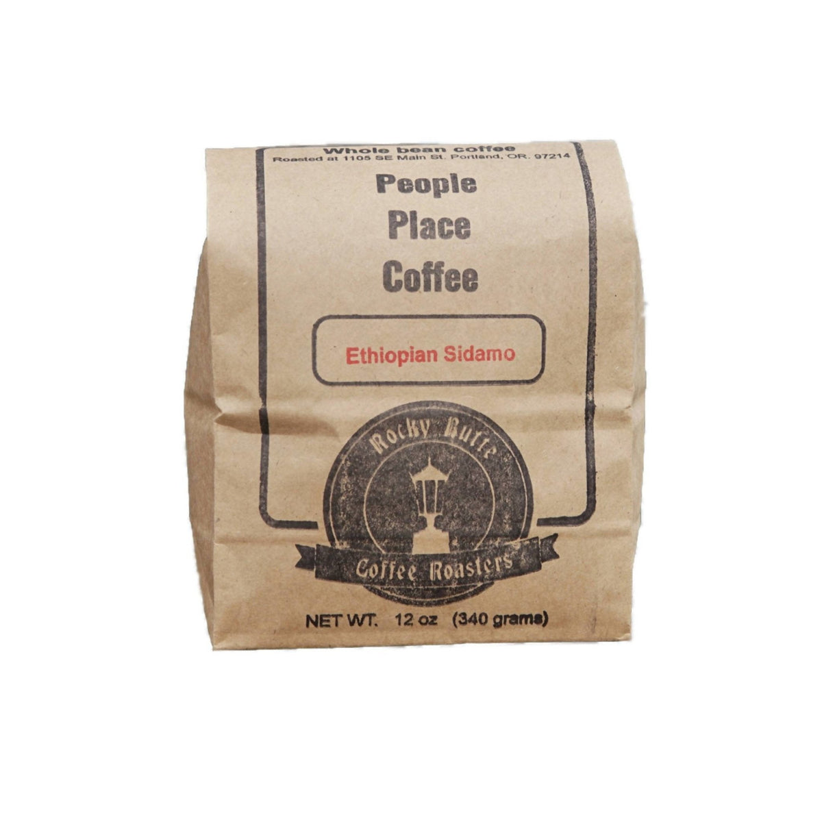 Äthiopien Sidamo Kaffeebohnen (leicht geröstet) Taschen – 12 OZ x 10