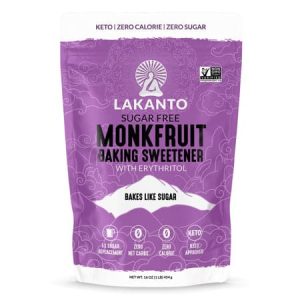 Lakanto Monkfruit Baking Sweetener with Erythritol kalorienarm