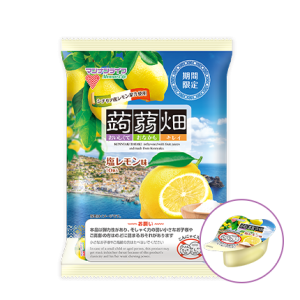Mannan Life “Konnyaku Batake, Zitronengeschmack, Konjak Früchte Gelee, x 12 St. – 25g