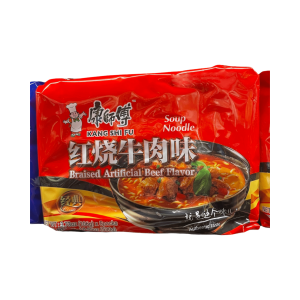 Kang Shi Fu Suppe Nudel geschmortes künstliches Rindfleisch Geschmack
