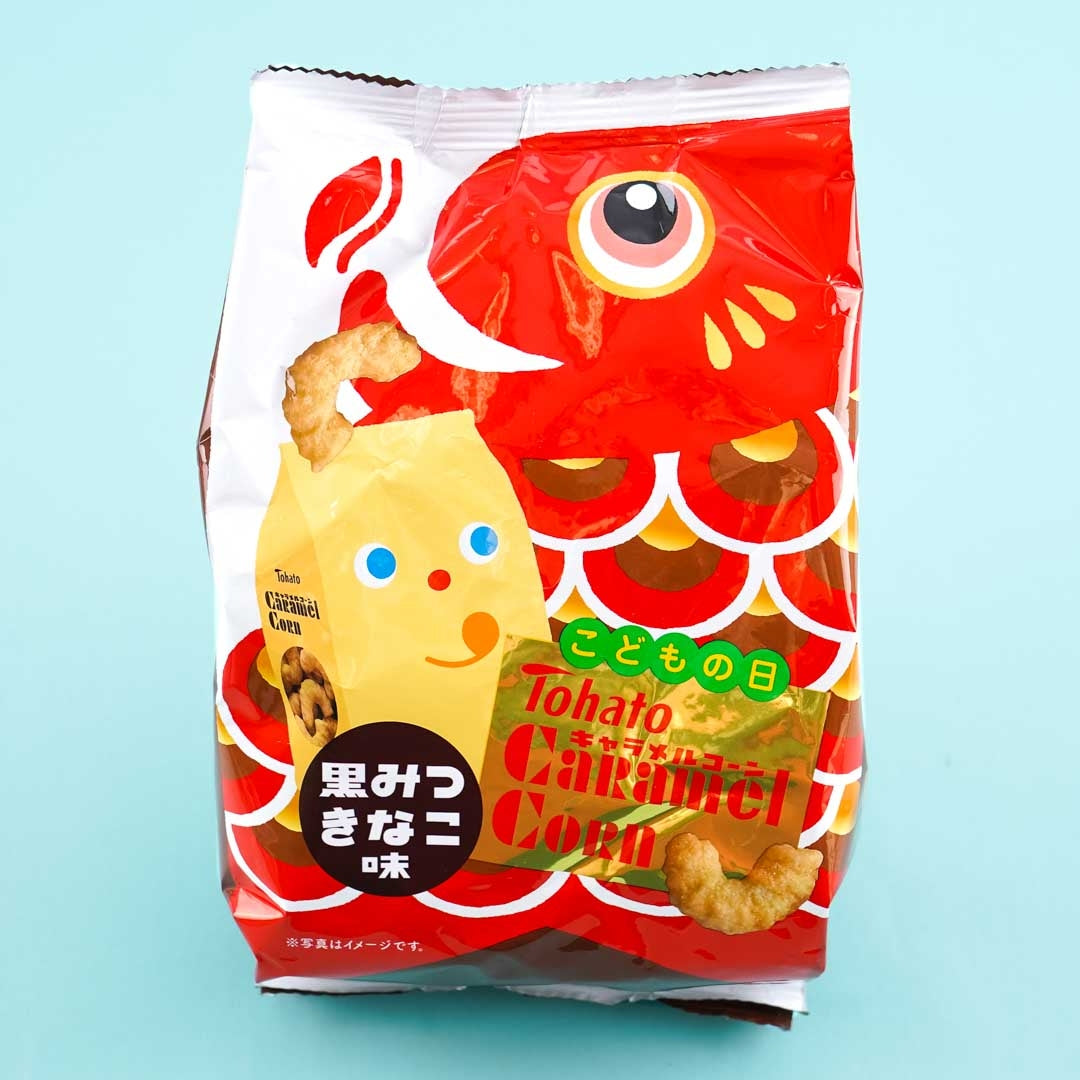 Tohato Karamell Mais – Kindertag Schwarz Mitsu Kinako