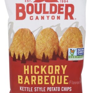 Boulder Canyon – Kettle BBQ Hickory Chips, 5 Unzen Packung mit 12